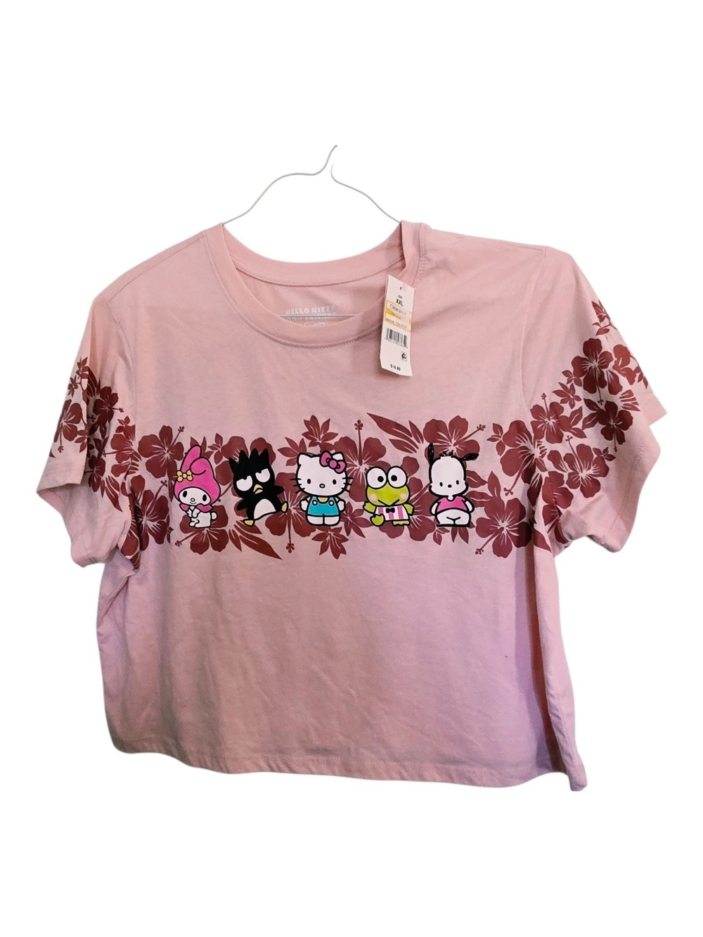 Hello Kitty Pink Graphic Kids Tee